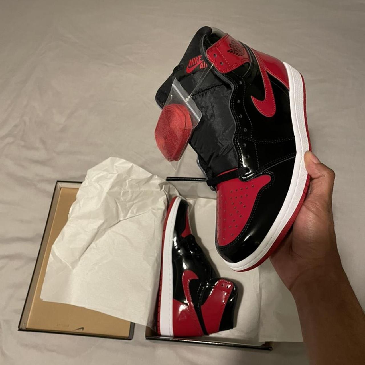 bred patent leather jordan 1