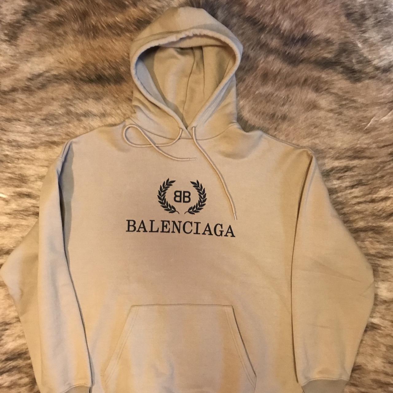 Oversized Hoodie Balenciaga Hoodie Womens Brown Selling