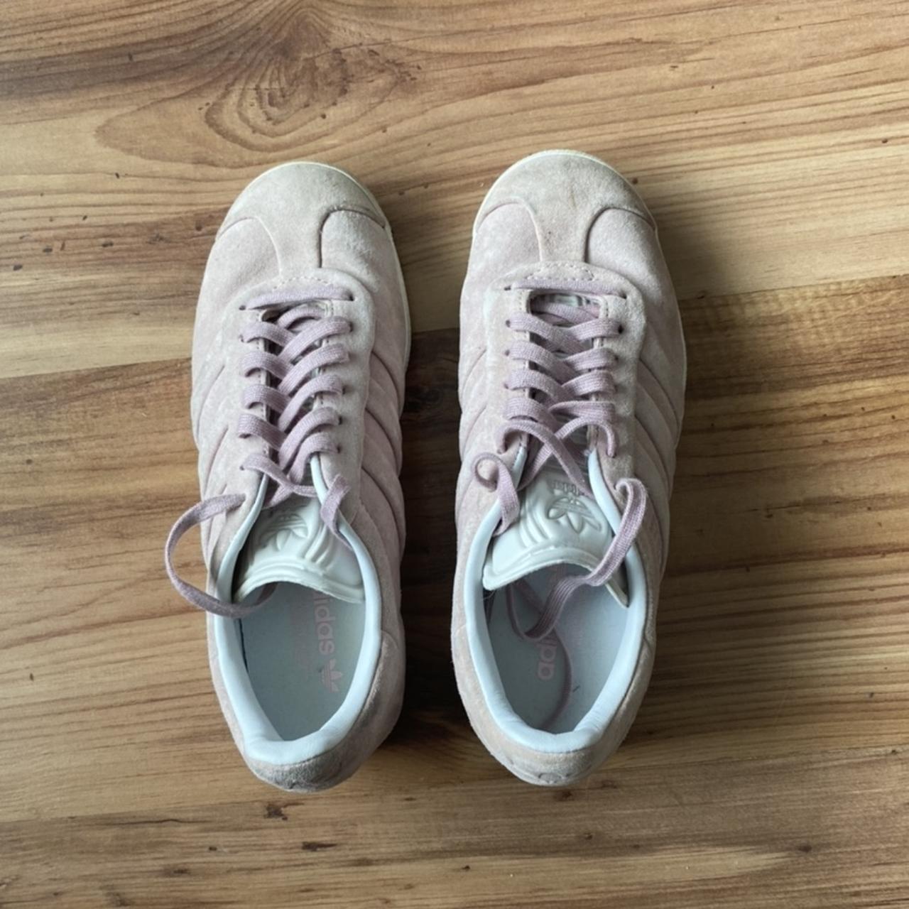 gazelle adidas baby pink