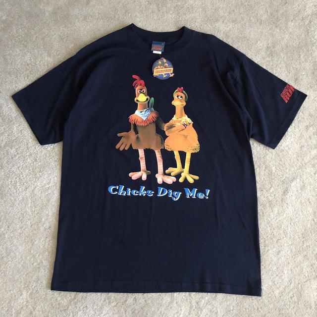 NEW Vintage 2000 Chicken Run Chicks Dig Me Movie... - Depop