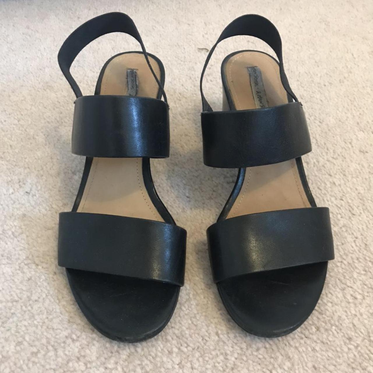 & Other Stories Women's Black Sandals | Depop