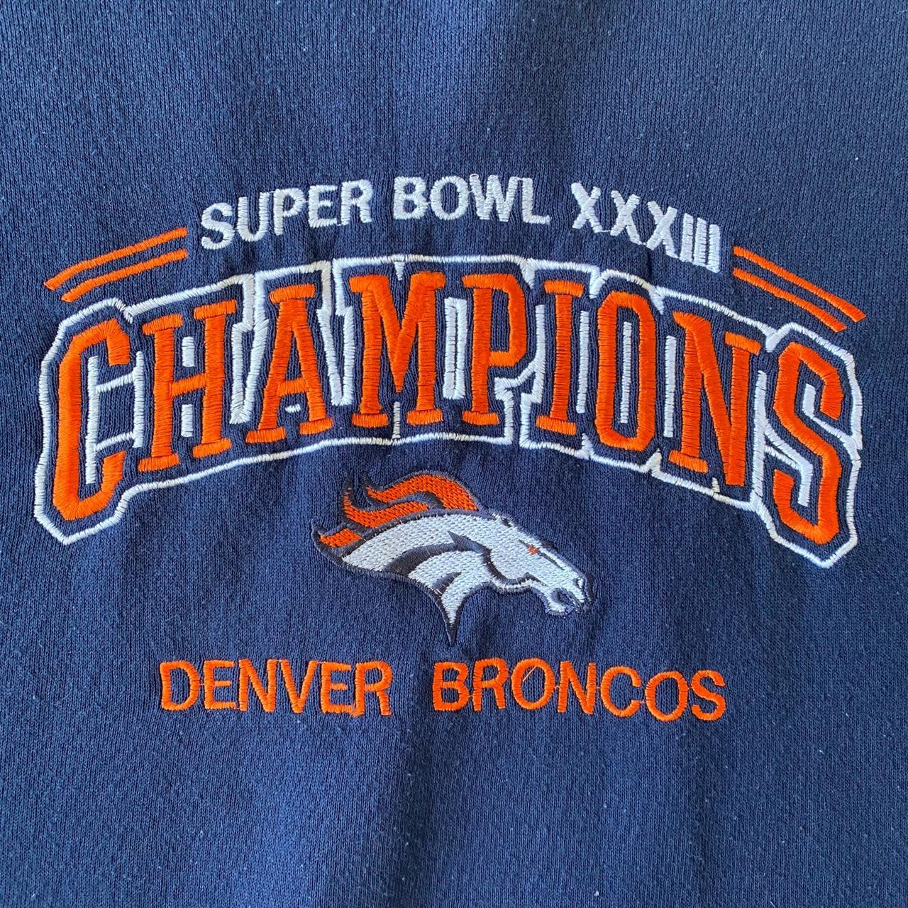 ☄️Vintage Denver Broncos Super Bowl XXIII Champions - Depop