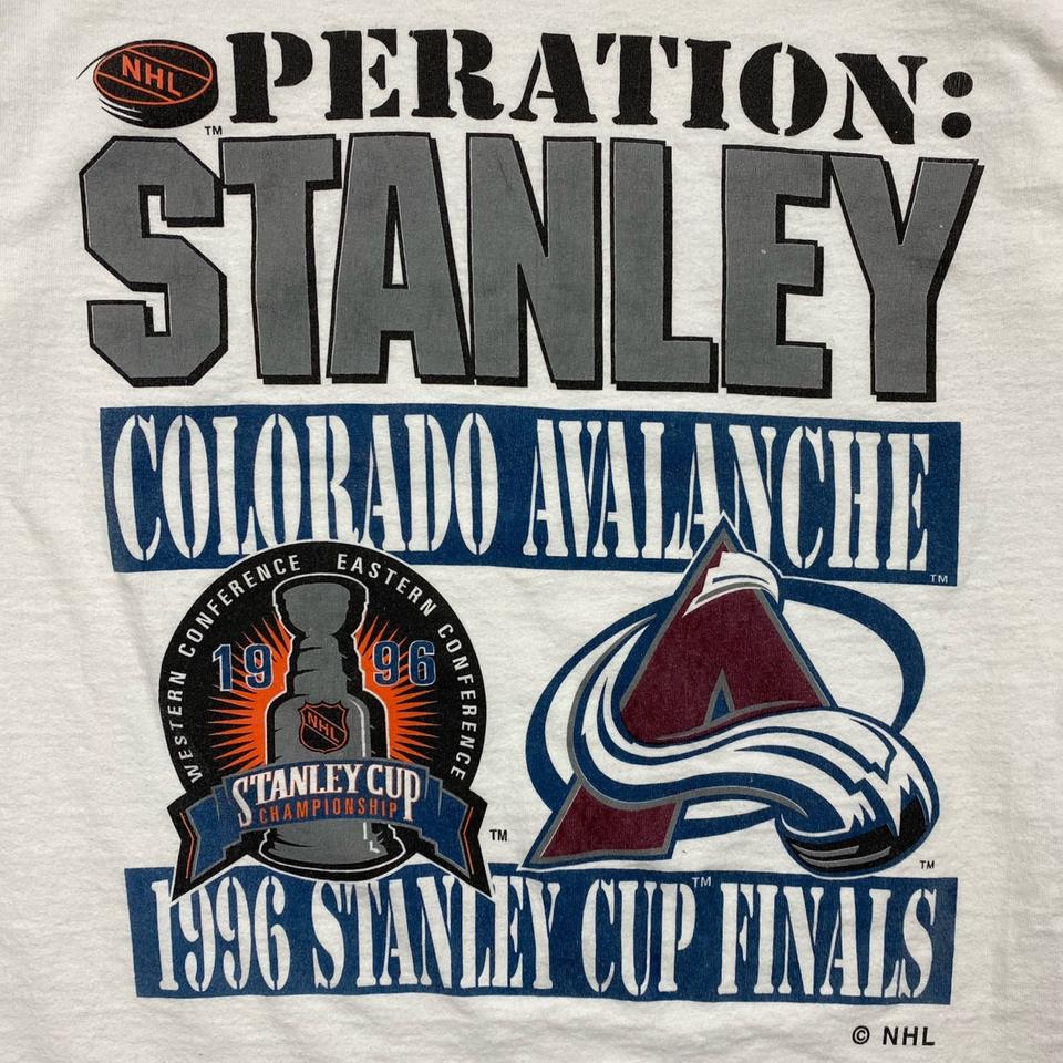 ☄️Vintage 1996 Colorado Avalanche Stanley Cup - Depop