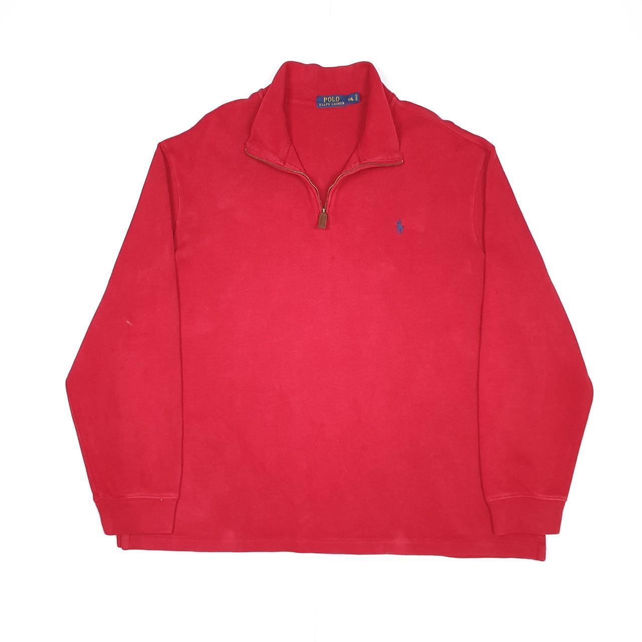 Polo Ralph Lauren Men's Red Jumper | Depop