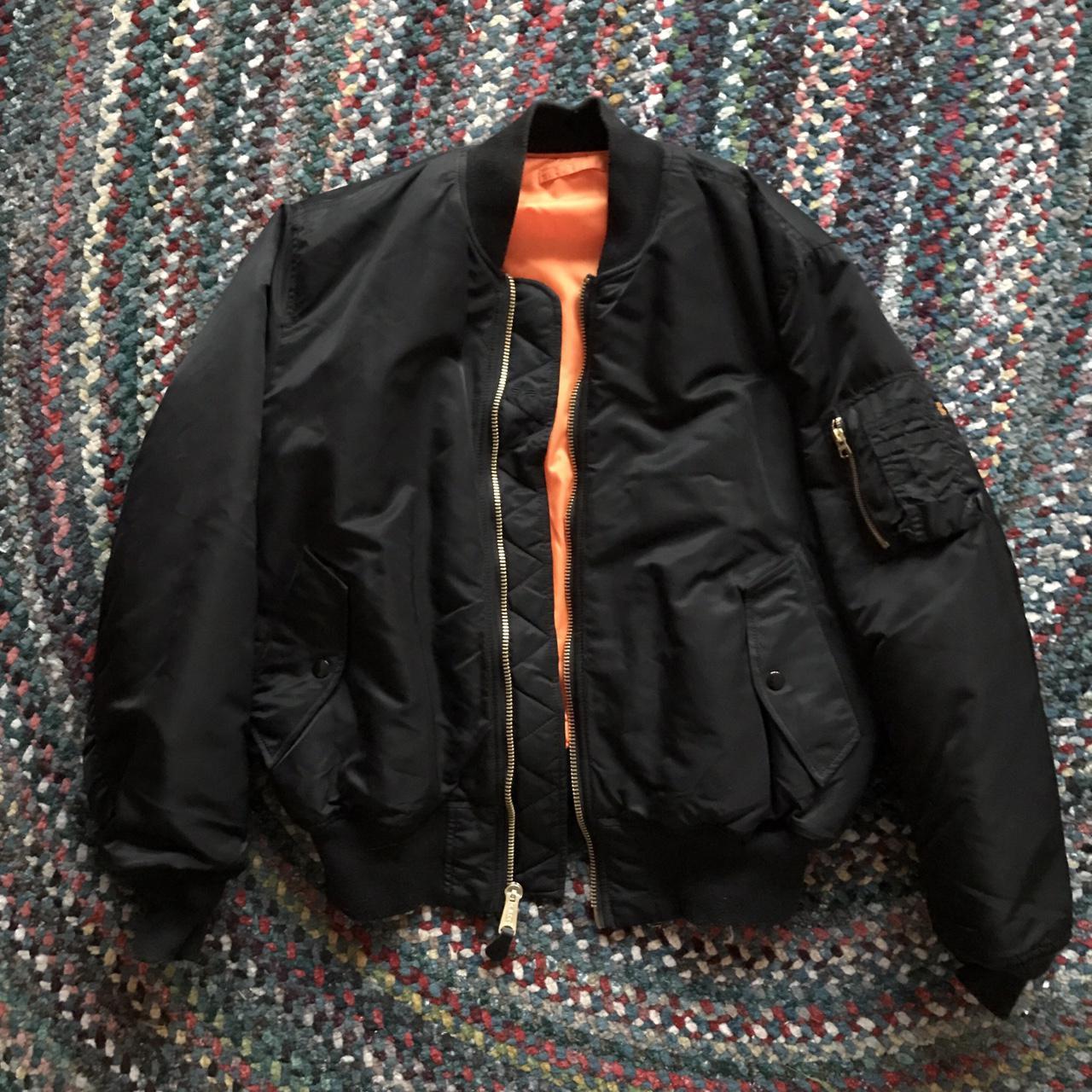 Mens Alpha Industries Jacket ぷ*ん様 80s Alpha N2b N-2b Flight