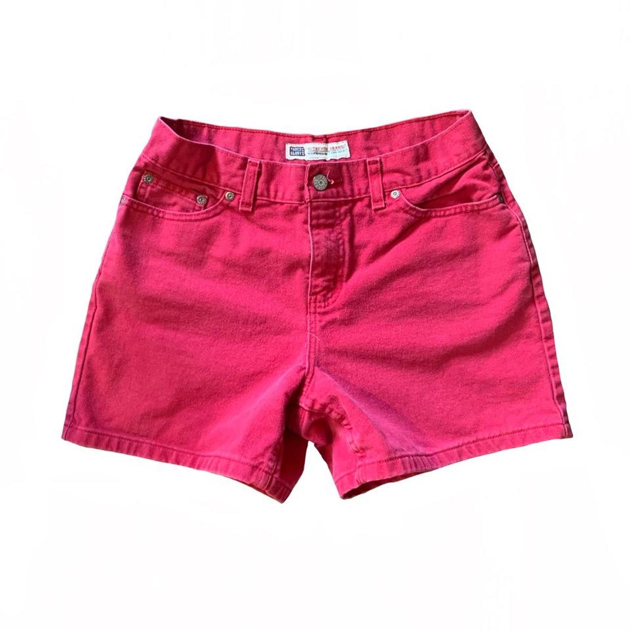 Faded best sale red shorts