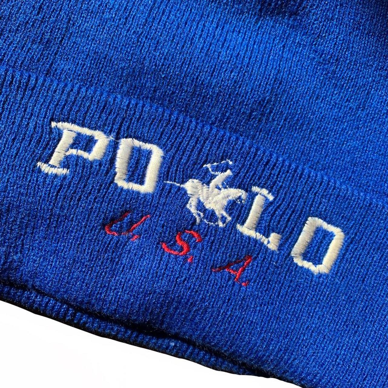 U.S. Polo Assn. Men's Blue and Red Hat (2)