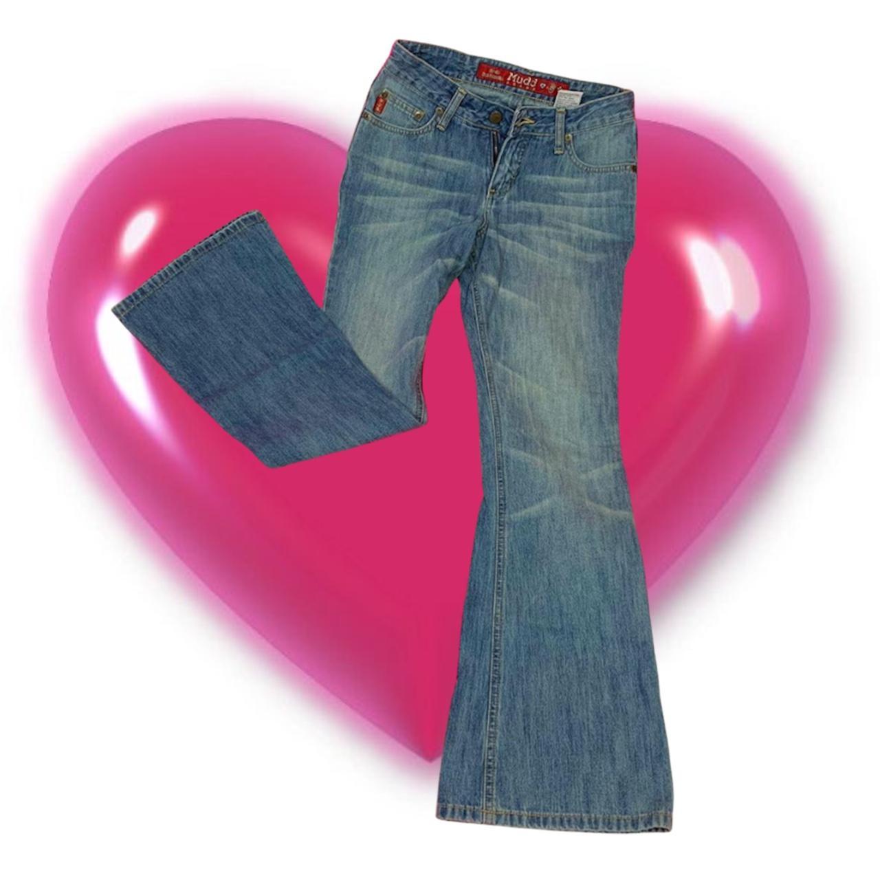 Y2K early 2000s vintage MUDD denim bootcut jeans. - Depop