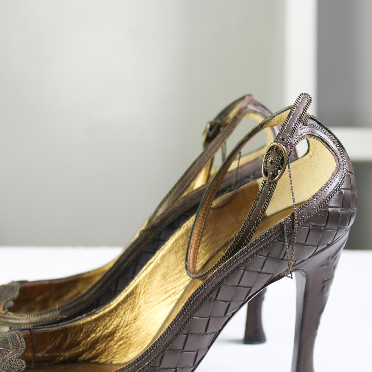 Product Image 3 - Bottega Veneta Brown Peep Toe