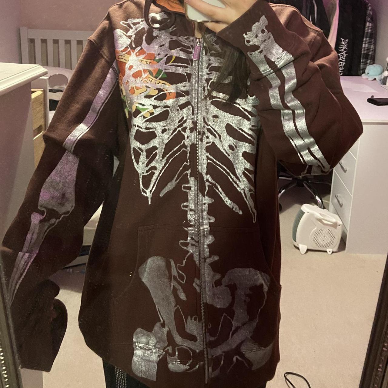 ed hardy skeleton jacket