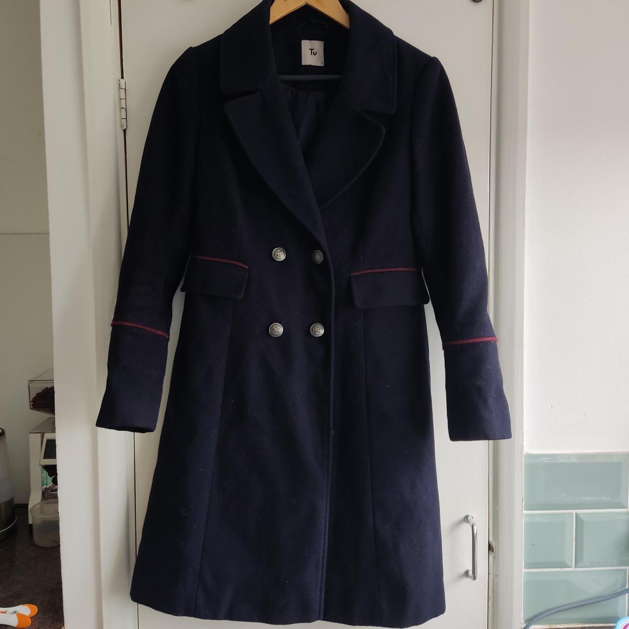 TU @ Sainsbury's pea coat Beautiful long length... - Depop