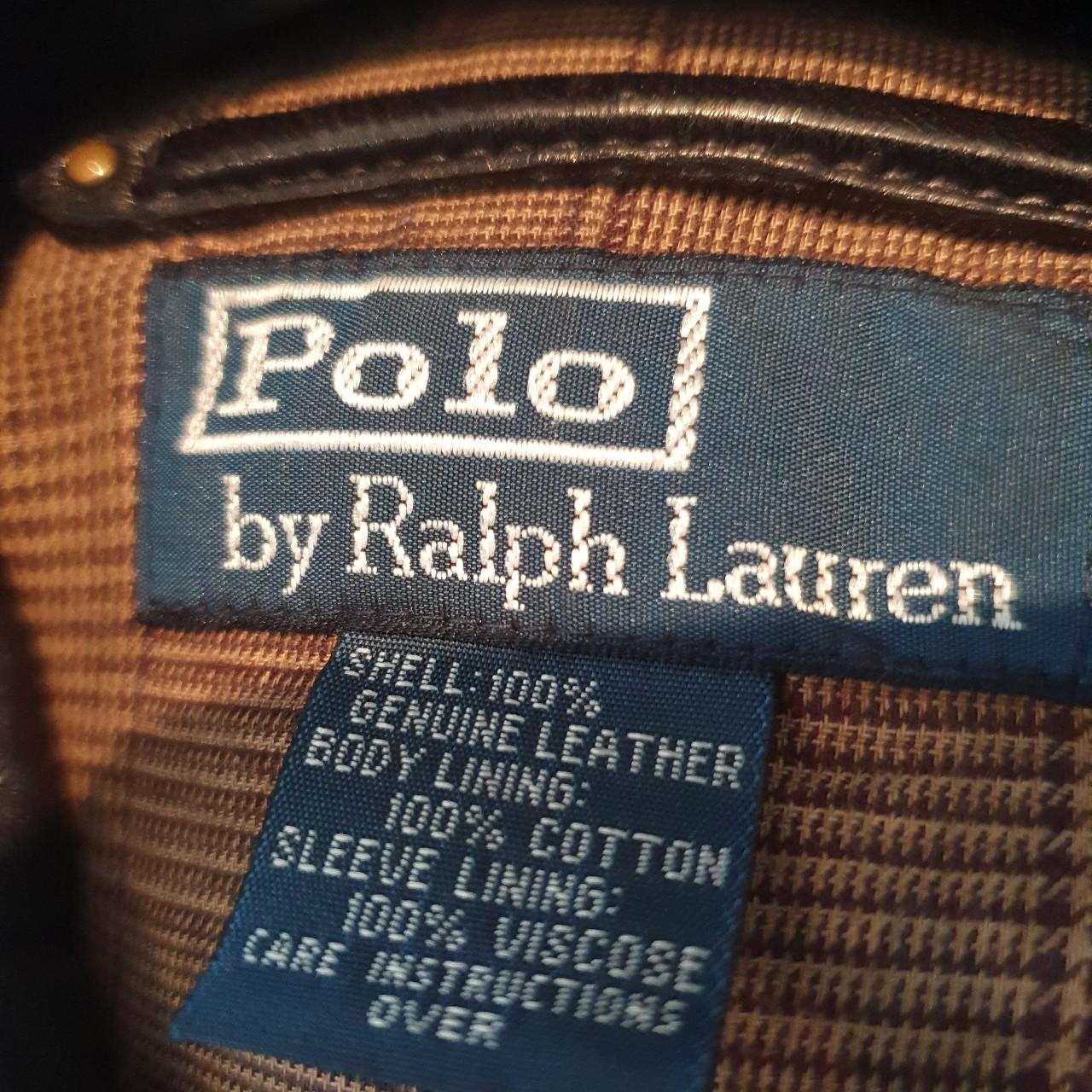 Polo ralph lauren on sale maxwell leather jacket