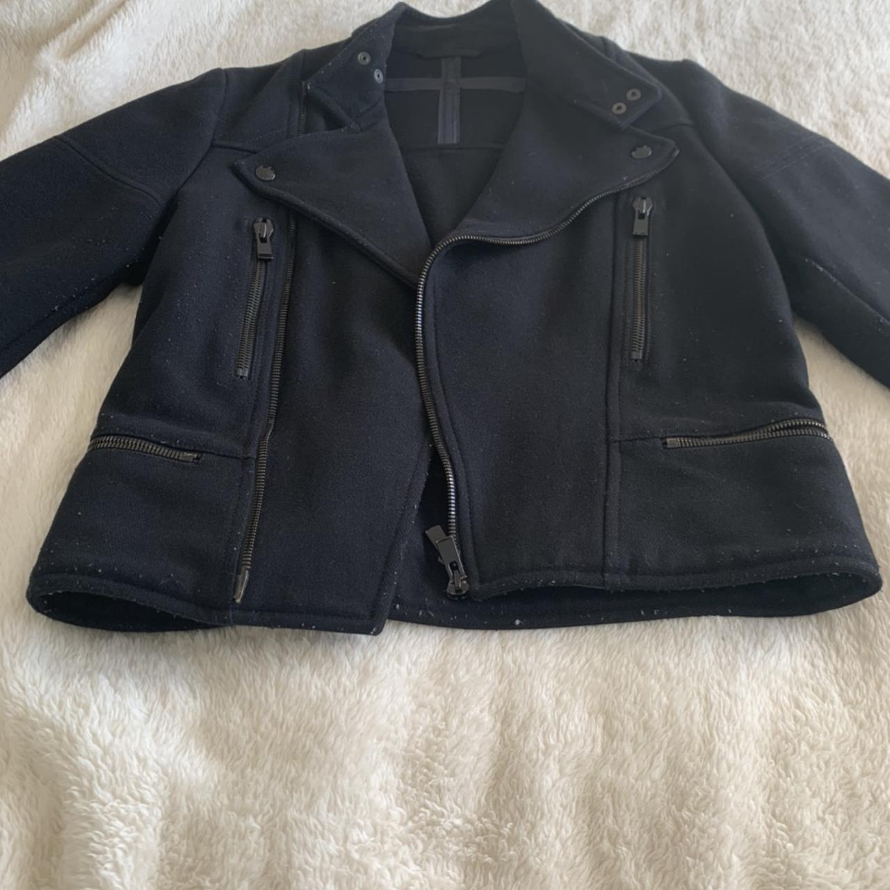 Men’s Givenchy wool biker jacket size small - Depop
