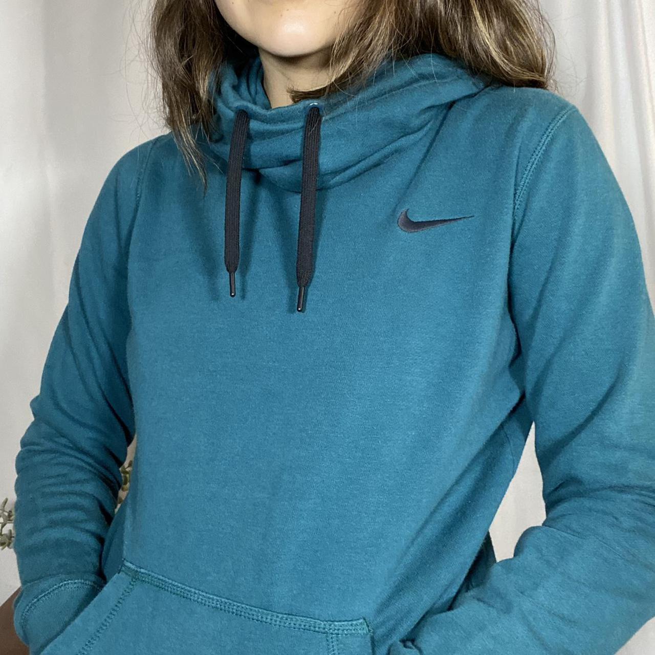 Nike Women's Green Sweatshirt (2)