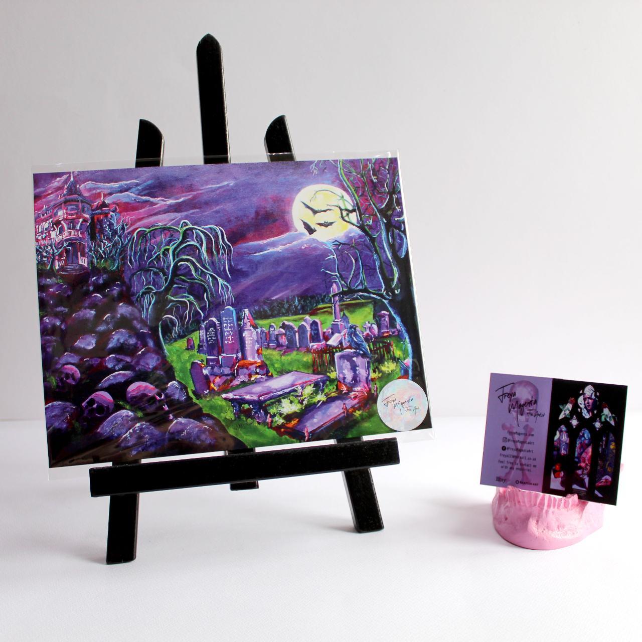 New paintings and prints available on my Etsy... Depop