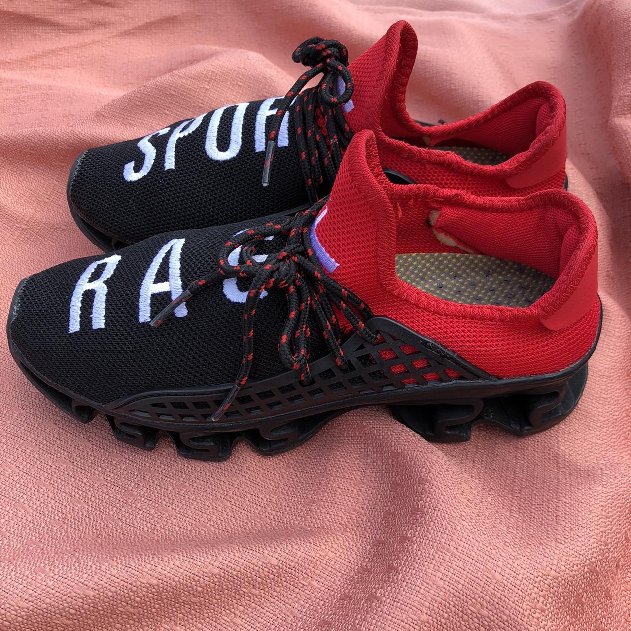 Black and red discount sport rage shoes