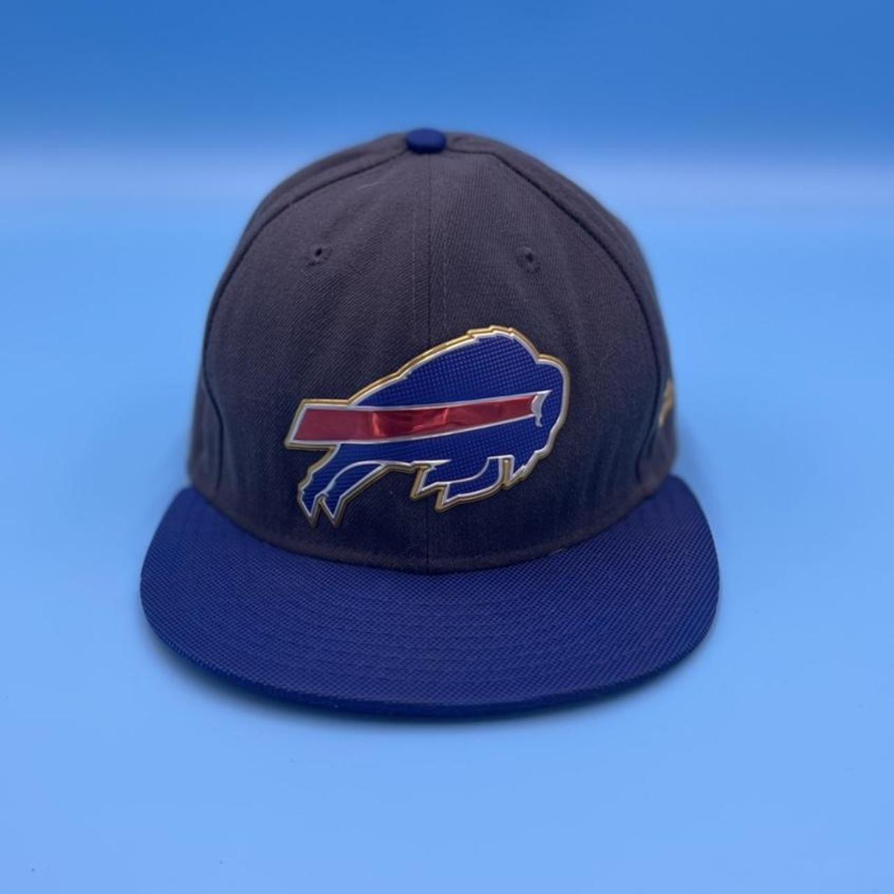 Vintage New Era NFL Buffalo Bills Fitted Hat Size: - Depop