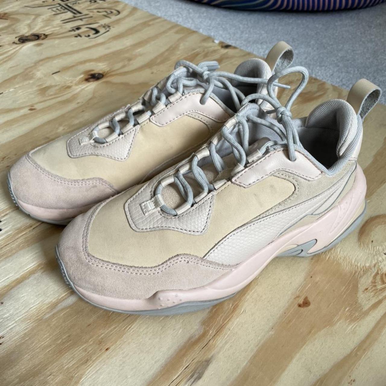 Puma thunder desert cream on sale tan