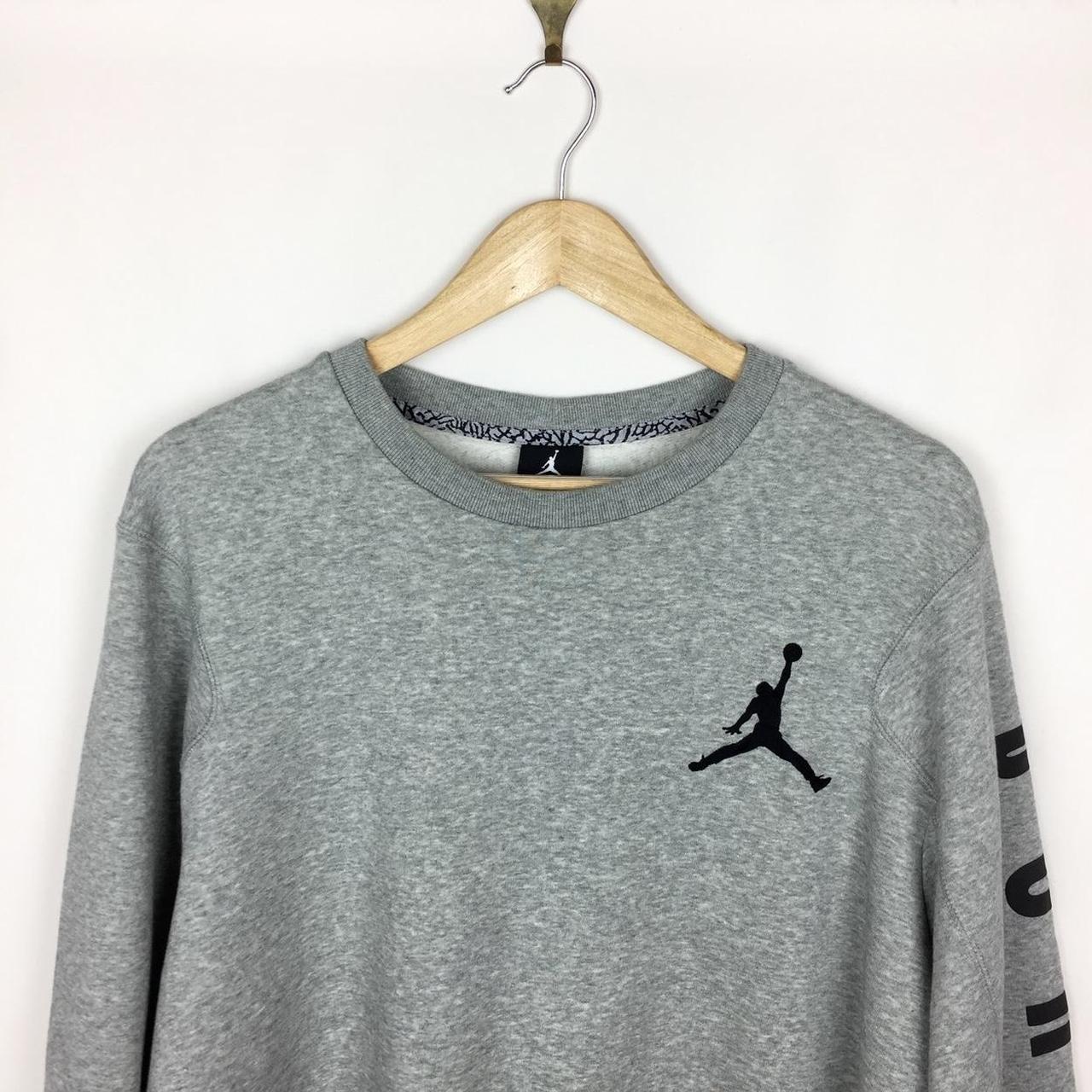 jordan sweatshirt grey