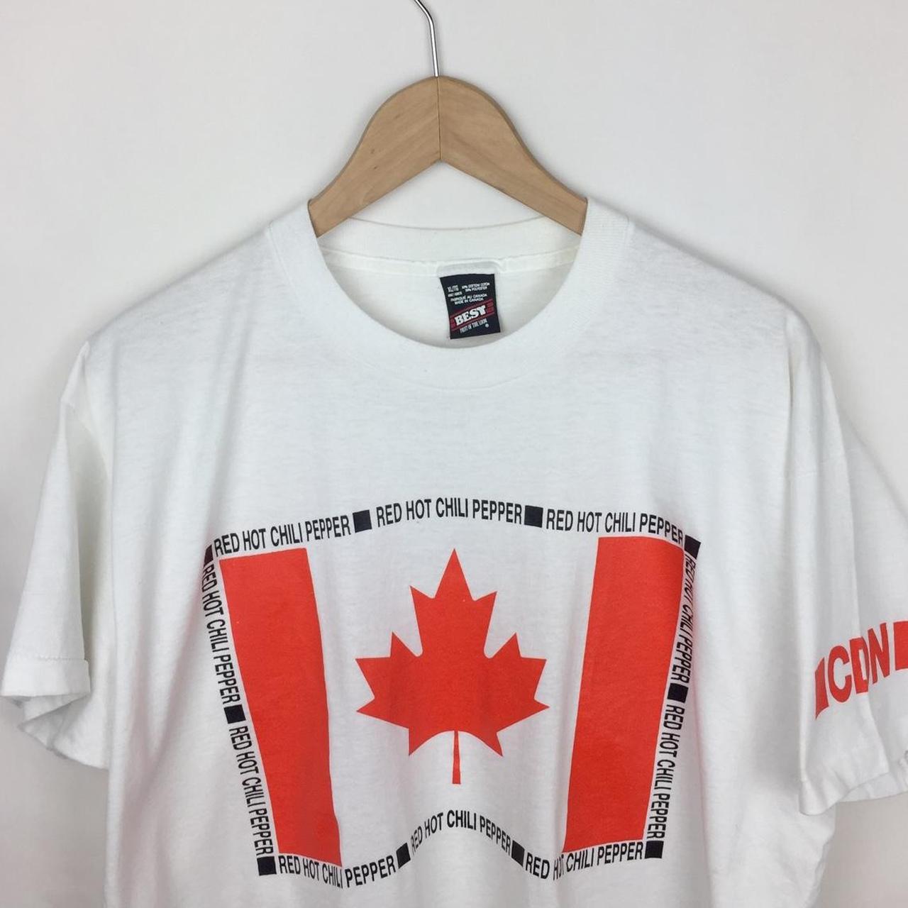 Vintage Rare Red Hot Chilli Peppers Canada Concert... - Depop