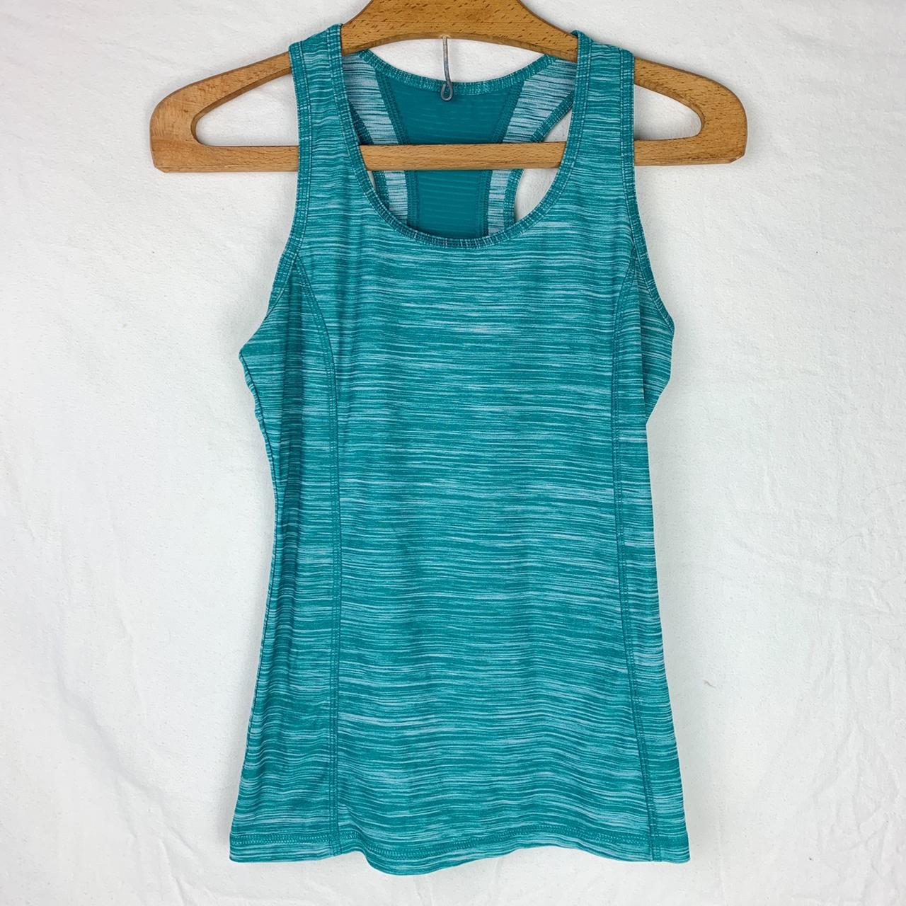 Activewear tank racer back tank top by Danskin... - Depop