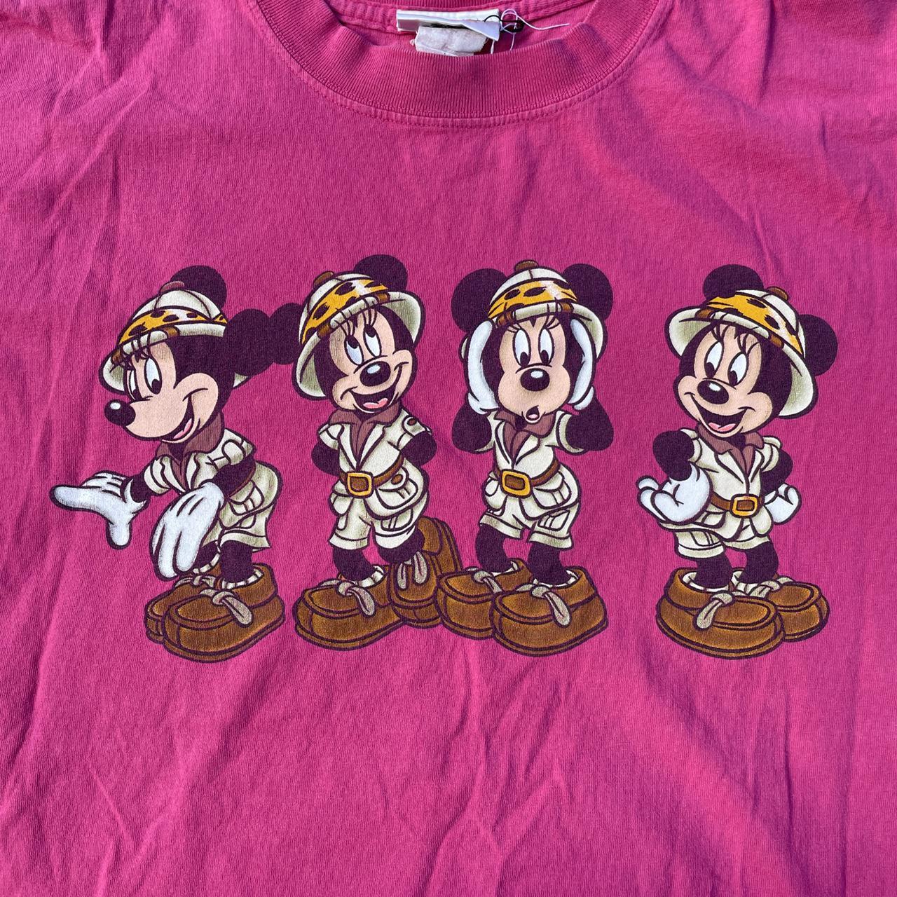 Disney Men's Pink T-shirt (2)