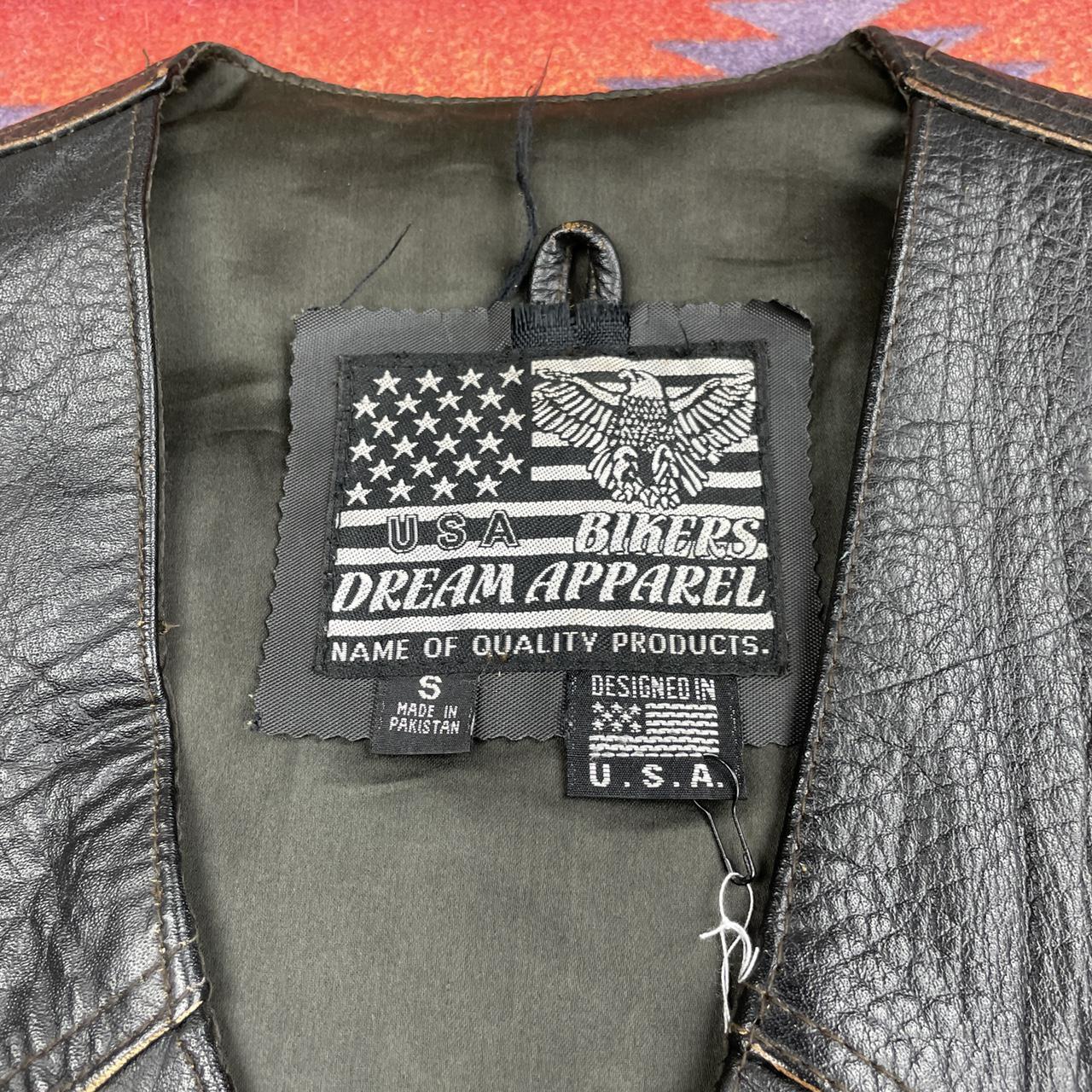 Product Image 4 - Leather biker jacket vest 

Native