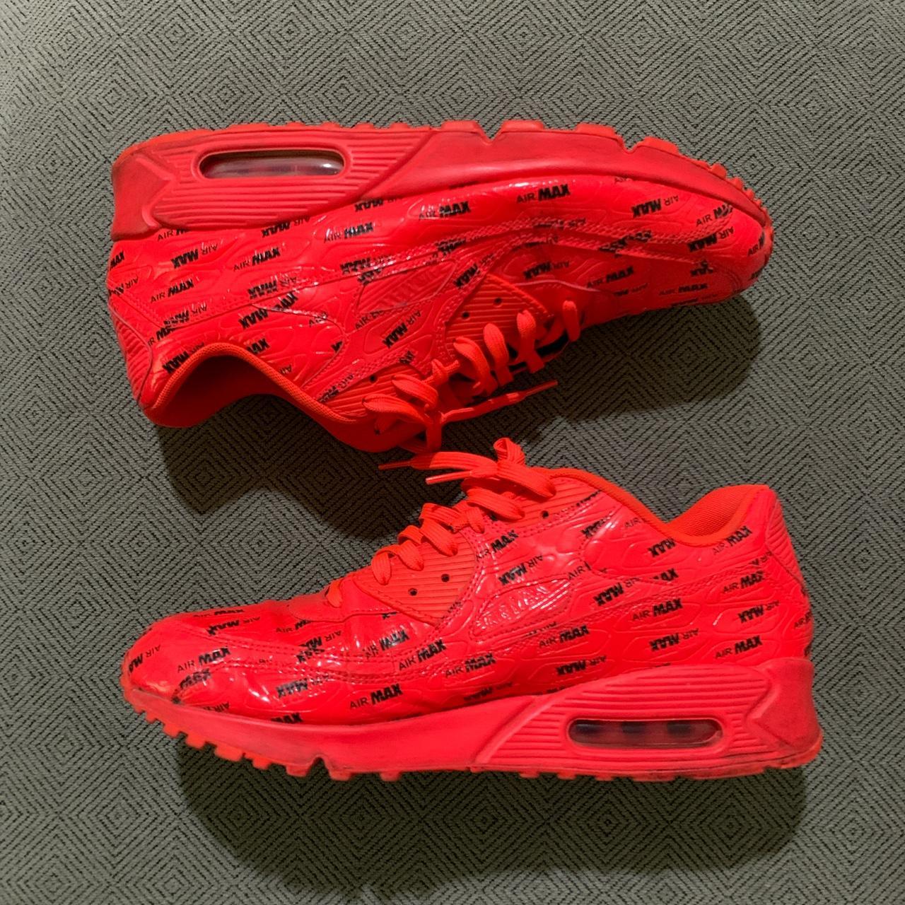 🧯Nike Air Max Premium Red🧯 Gently used Size US... - Depop