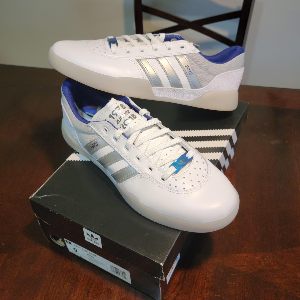 Twisted Fearless Kilde Brand new zumiez 100k X Adidas city cup shoes. White... - Depop