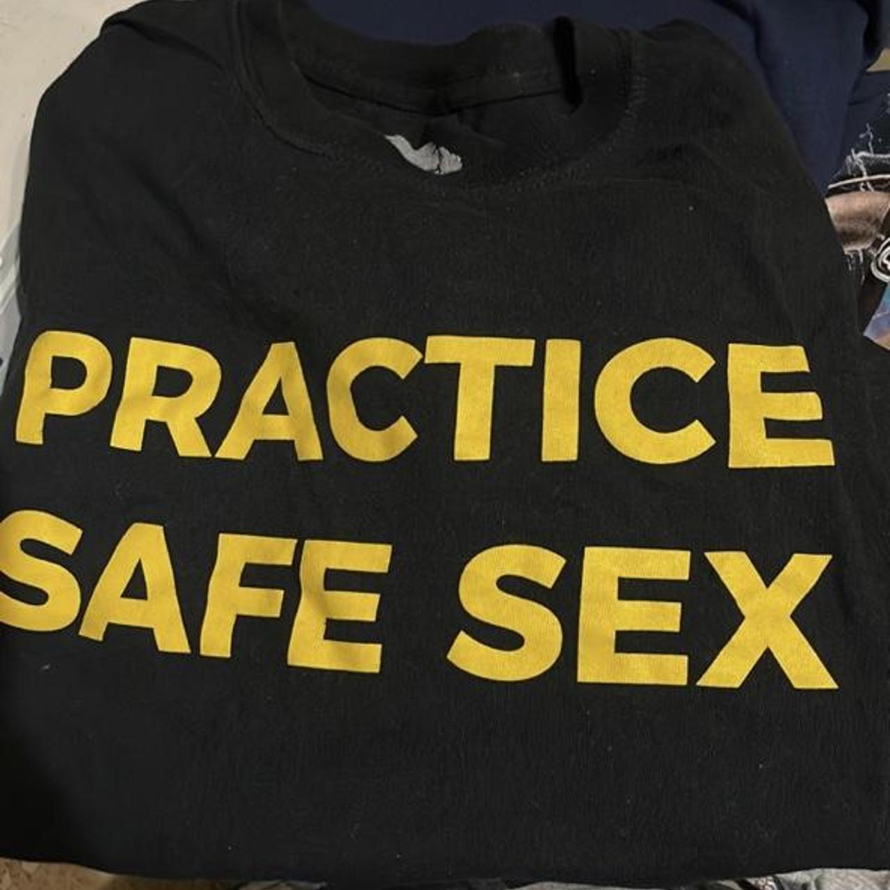 Danny Duncan Practice Safe Sex Tee Only Worn Once Depop