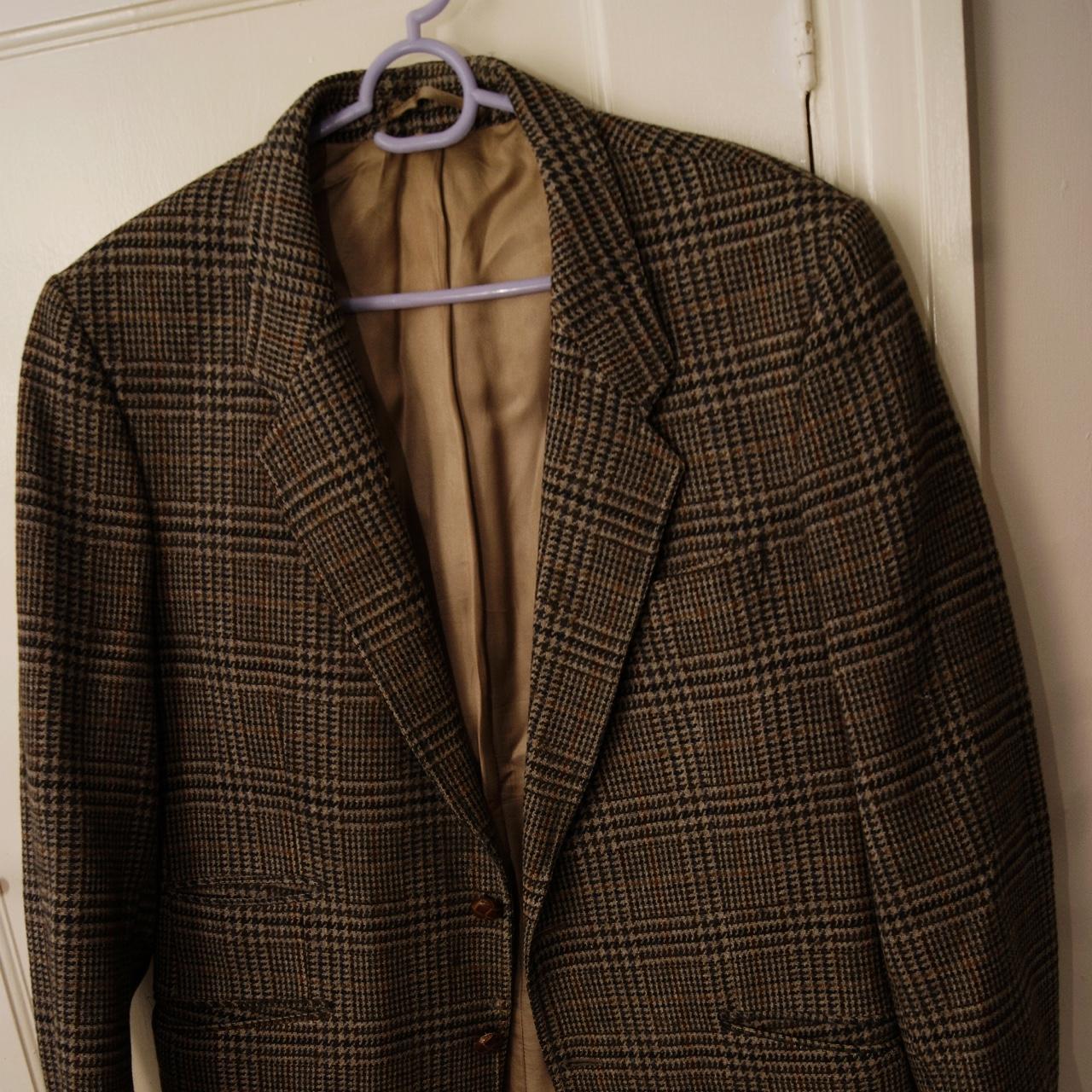 Men's tweed jacket - Depop