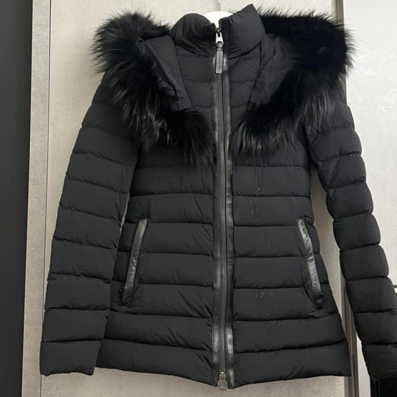 Hood Mackage Kadalina Black Puffer Mackage Black Size S