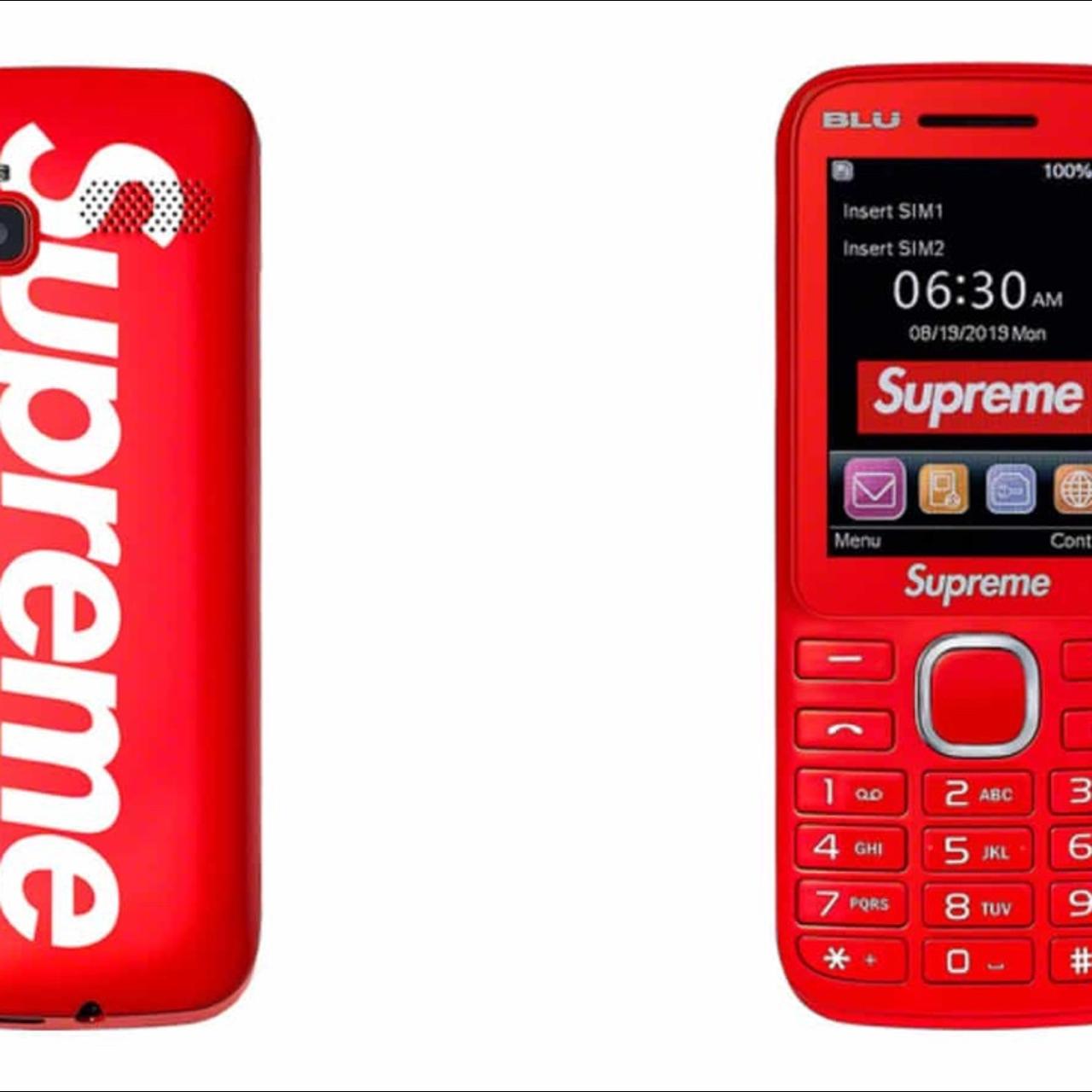 Supreme burner phone outlet release date