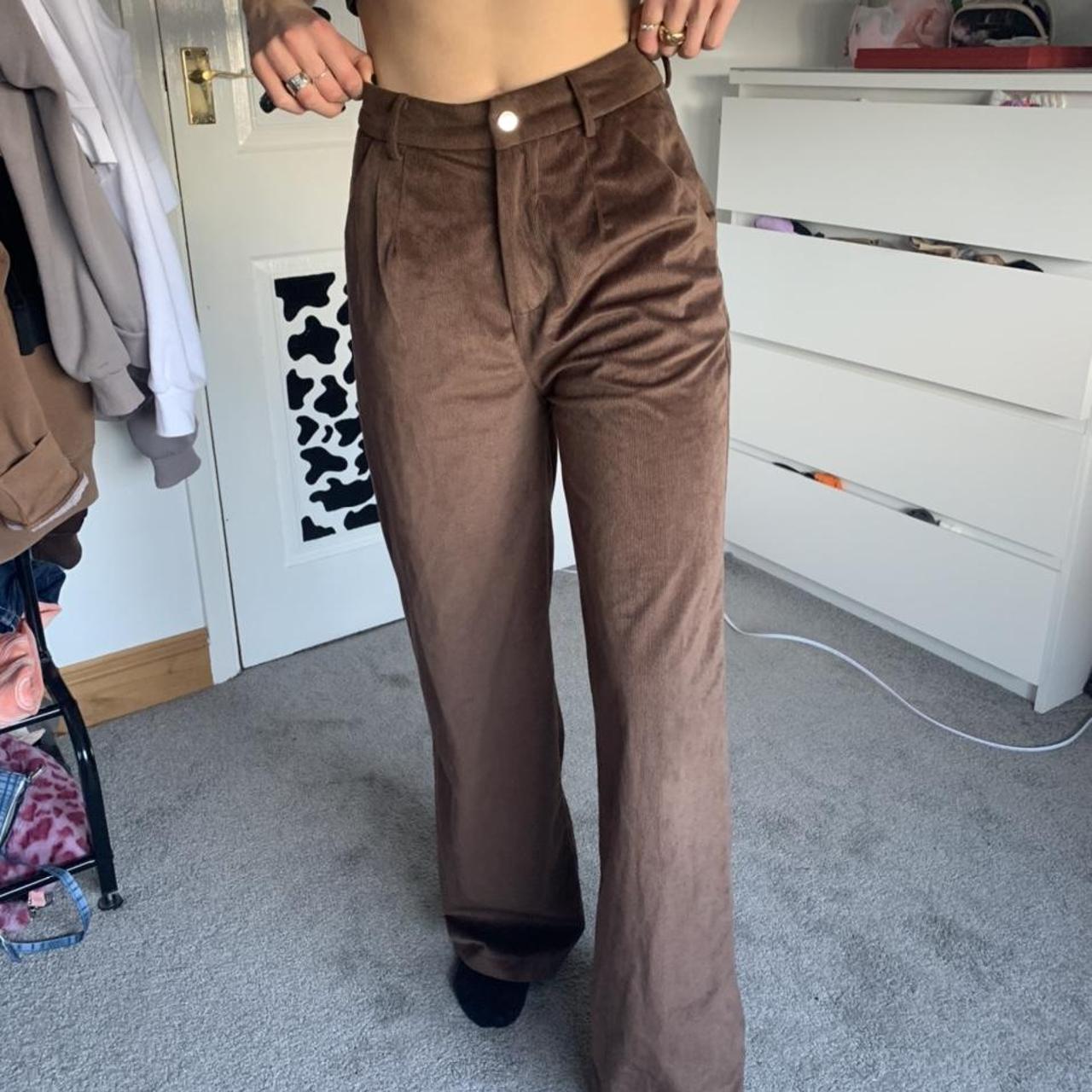 Women's Brown Trousers | Depop