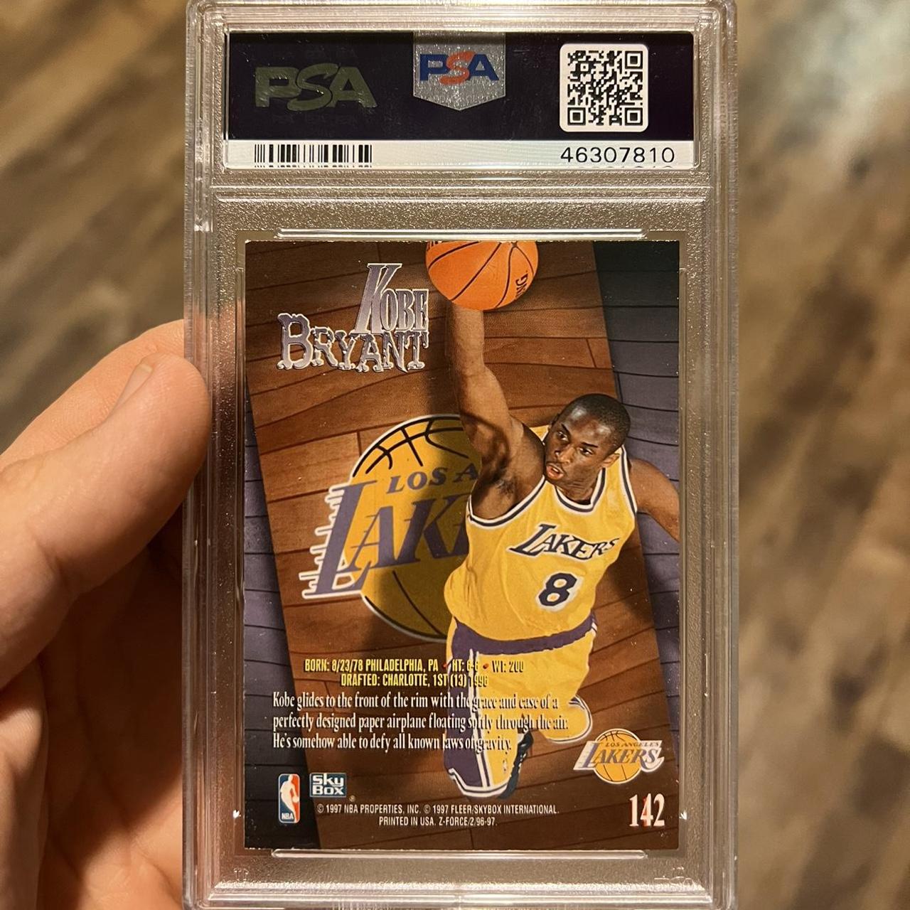 1996 skybox z-force Kobe Bryant Rookie Card Psa 7 | Depop