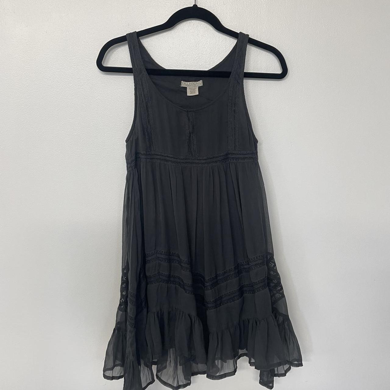 Billabong Women's Black Dress | Depop