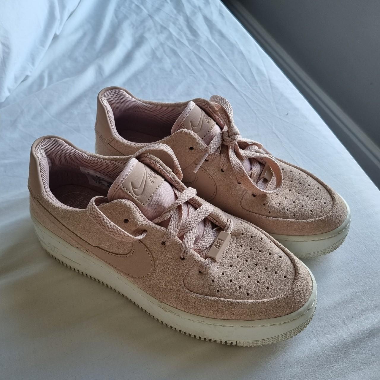 dusty pink nike air force