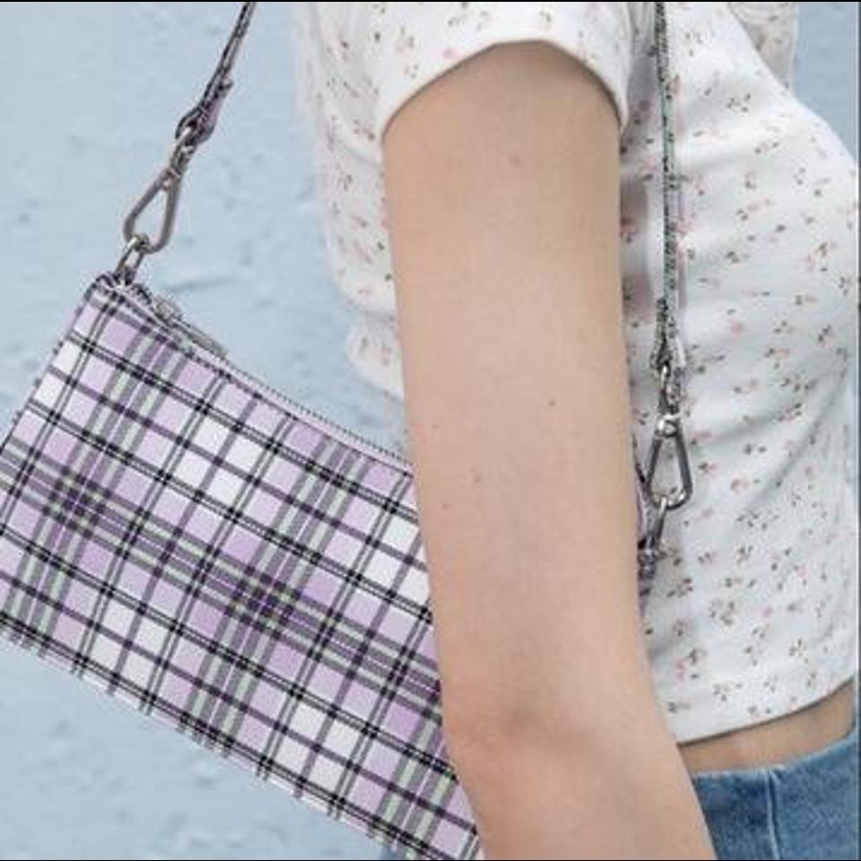 Brandy melville plaid online shoulder bag