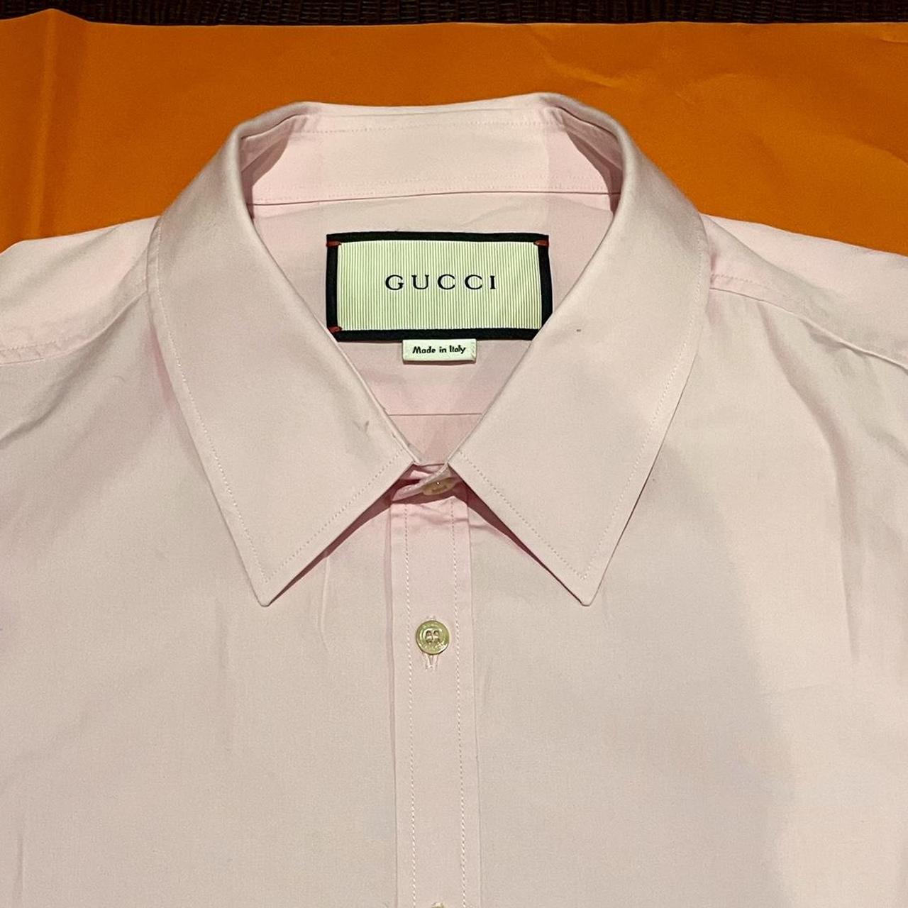 Gucci button up Shirt Regular fit 100% authentic... - Depop