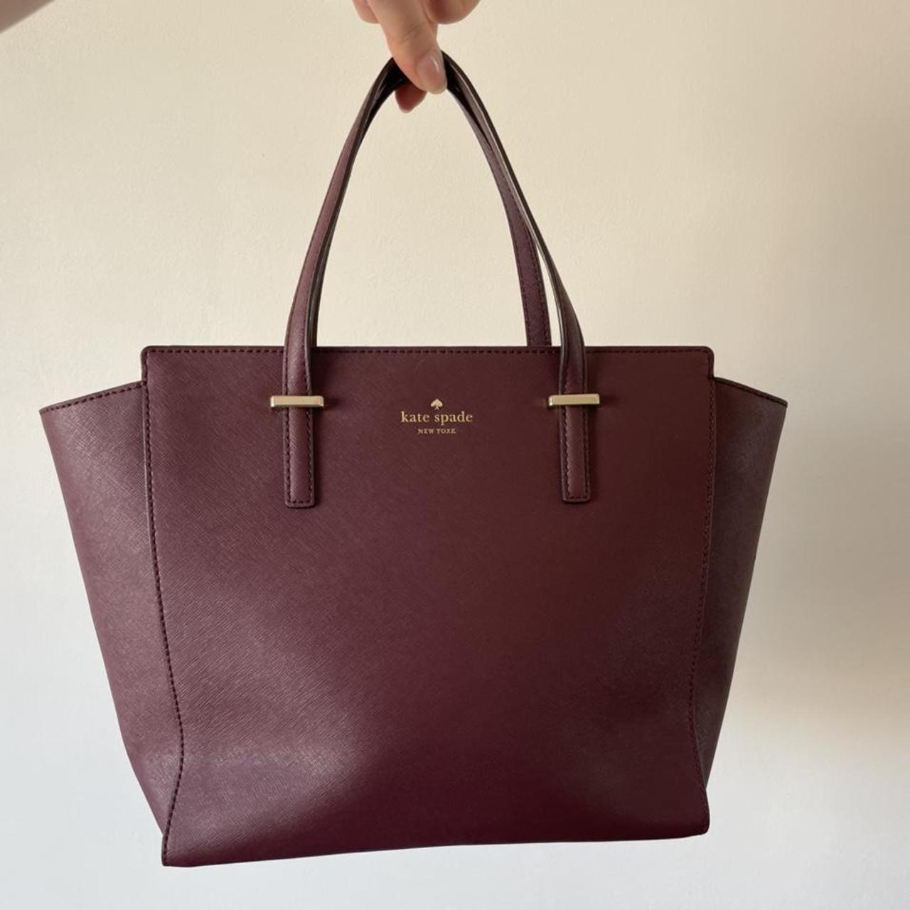 Kate spade discount burgundy handbag