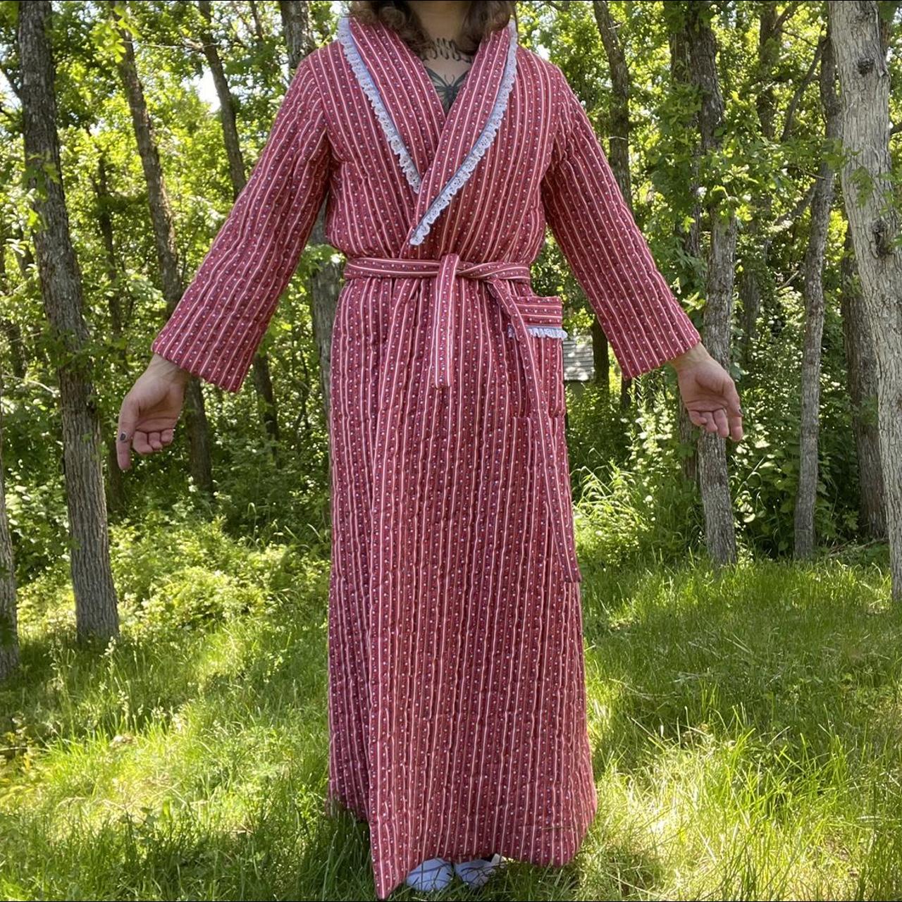 Women's Red Robe Depop