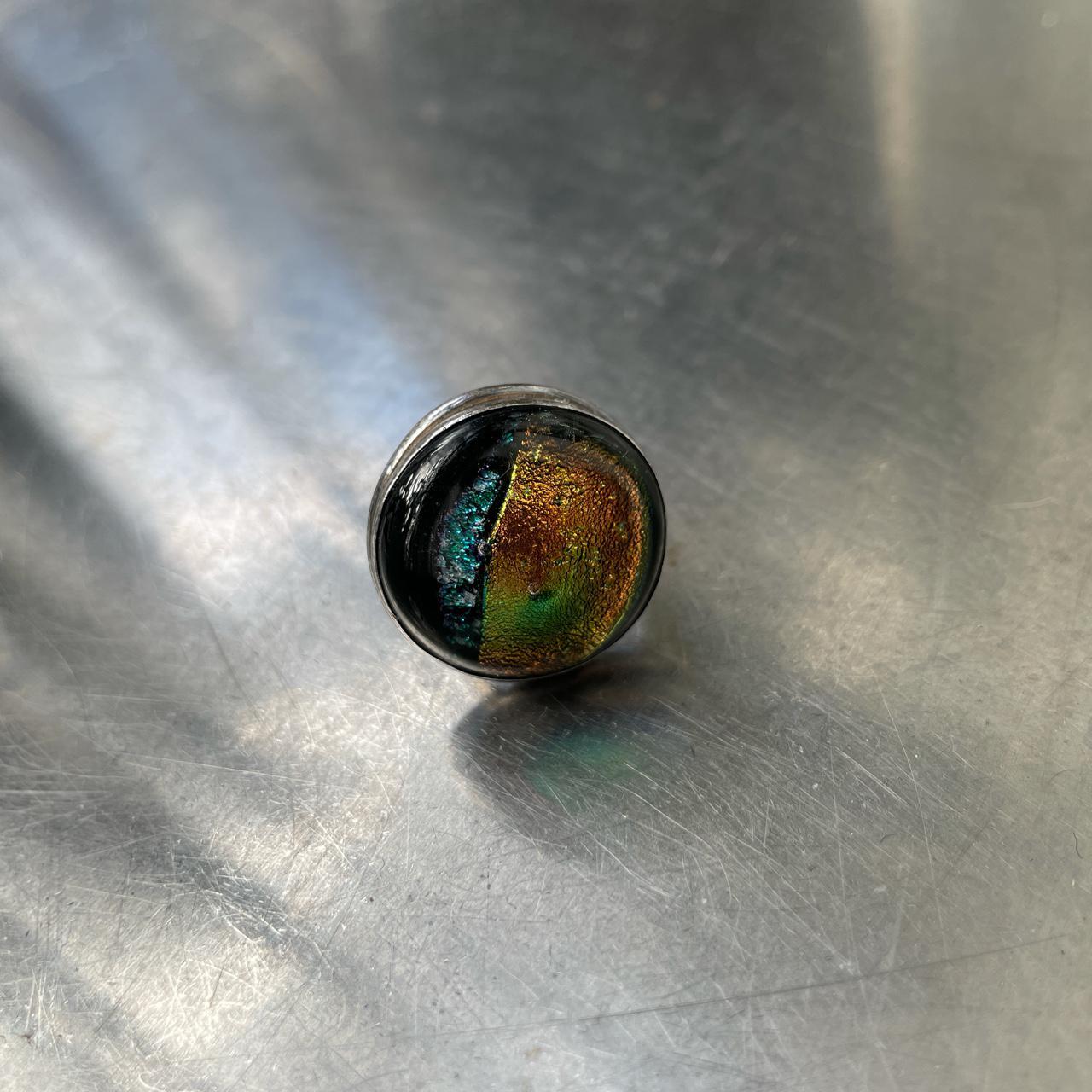 Preloved Women's Ring - Silver/Multi – Unique, fu… - image 2