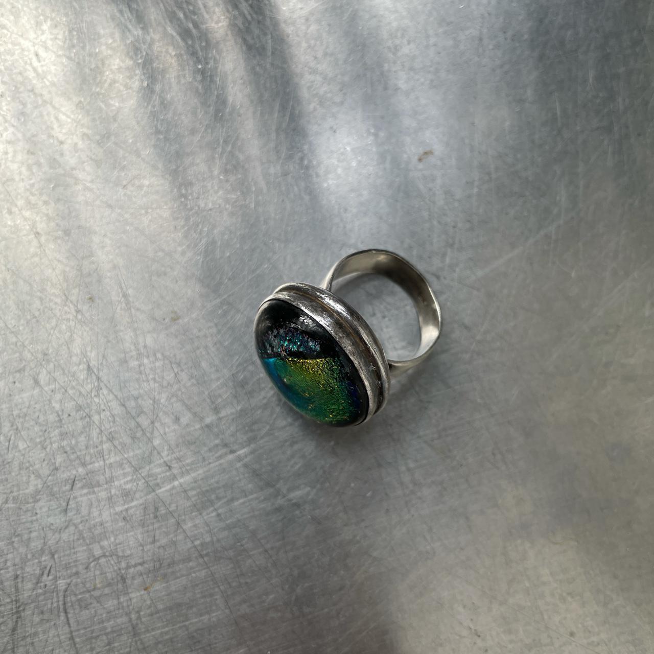 Preloved Women's Ring - Silver/Multi – Unique, fu… - image 3