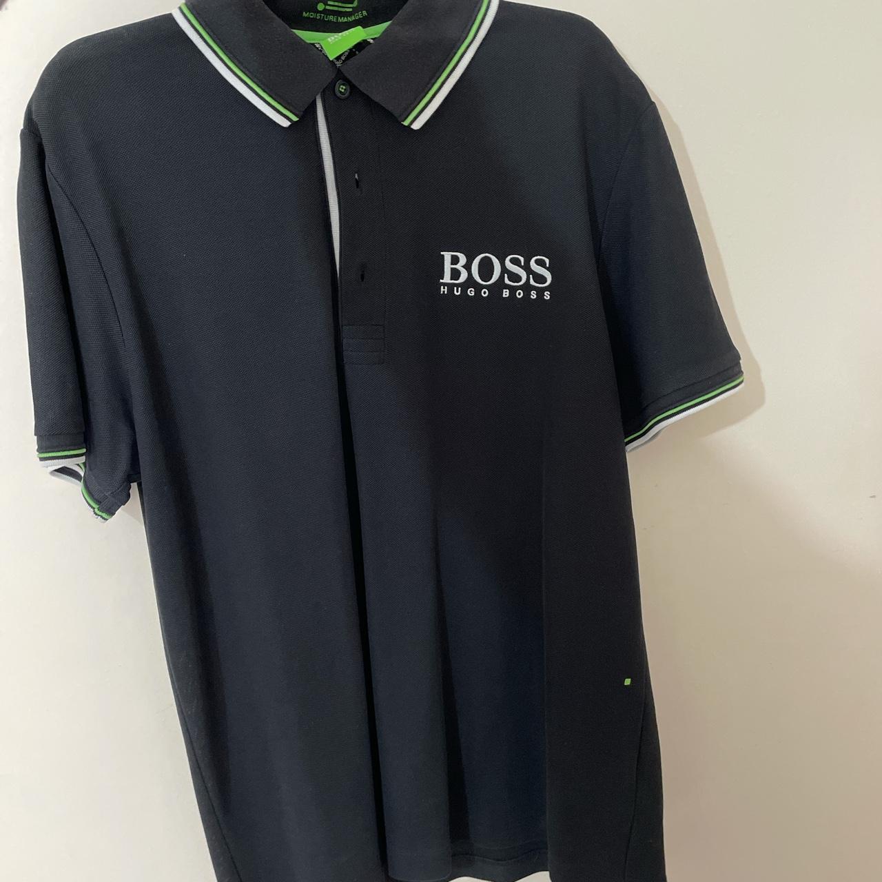 Hugo Boss Men’s Polo Shirt Size Medium Fits Closer... - Depop