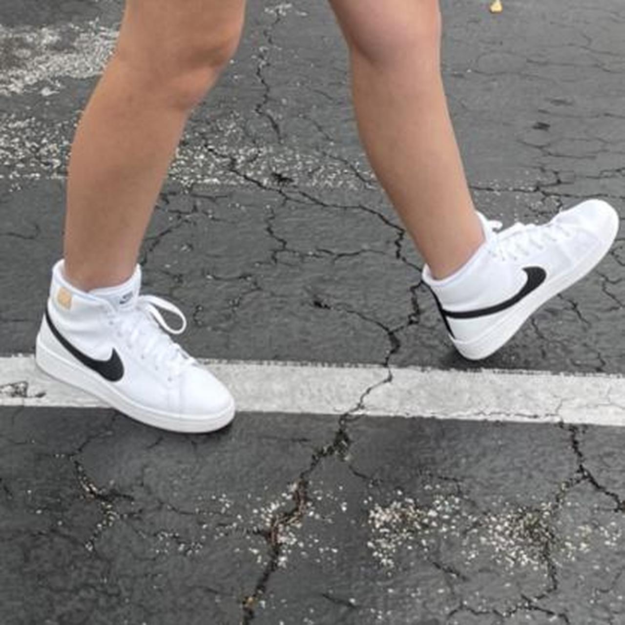 mens white nike blazers