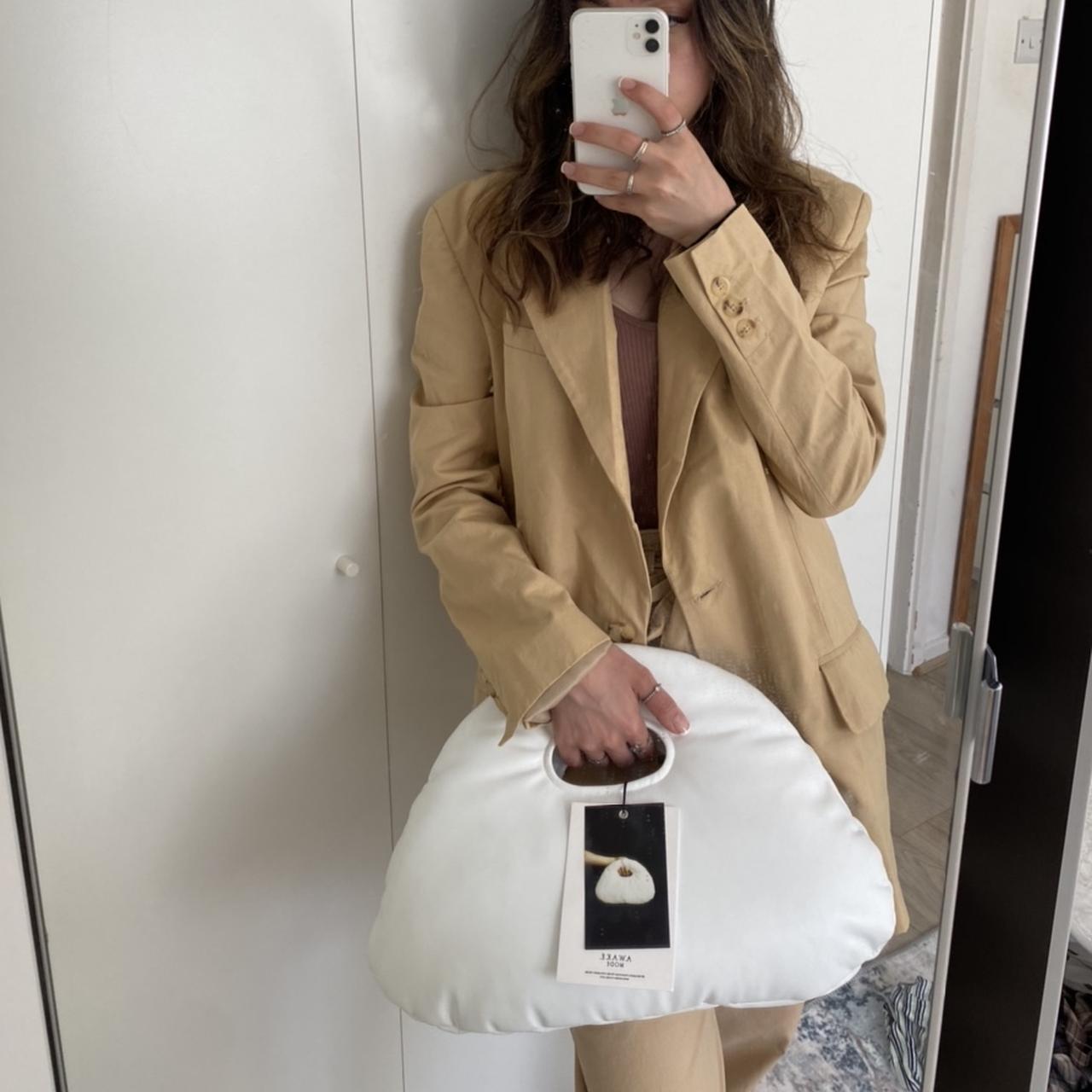 AWAKE MODE small Lucy bag in white (leather) Out of | Depop