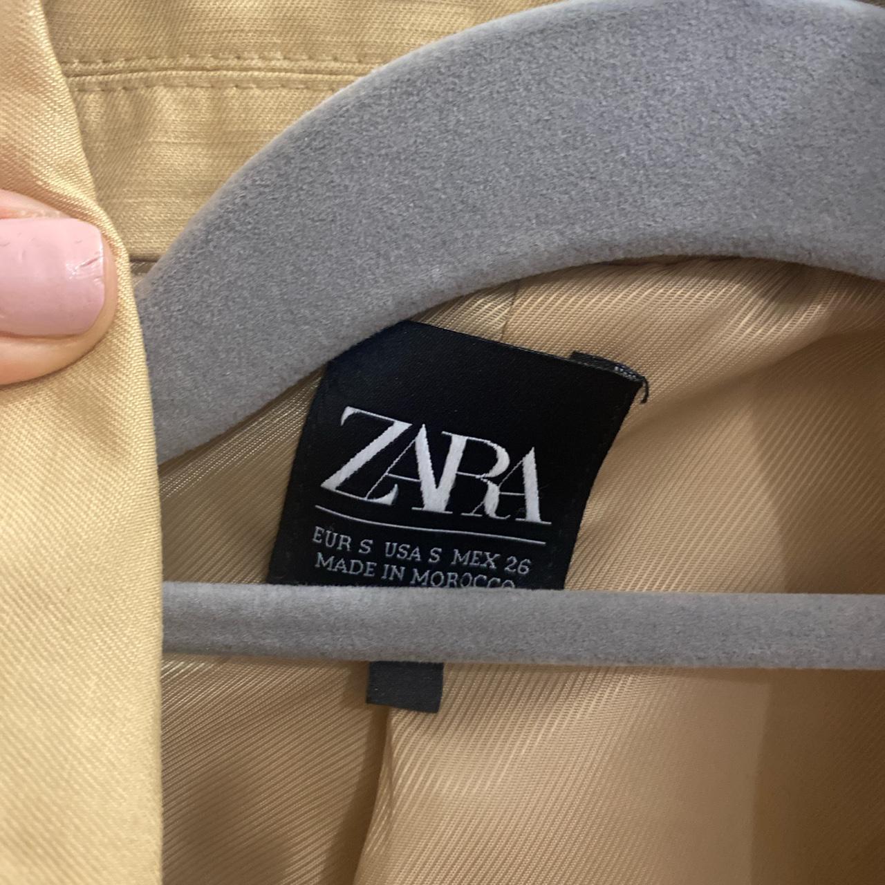 Zara cream blazer Perfect condition Bought for... - Depop