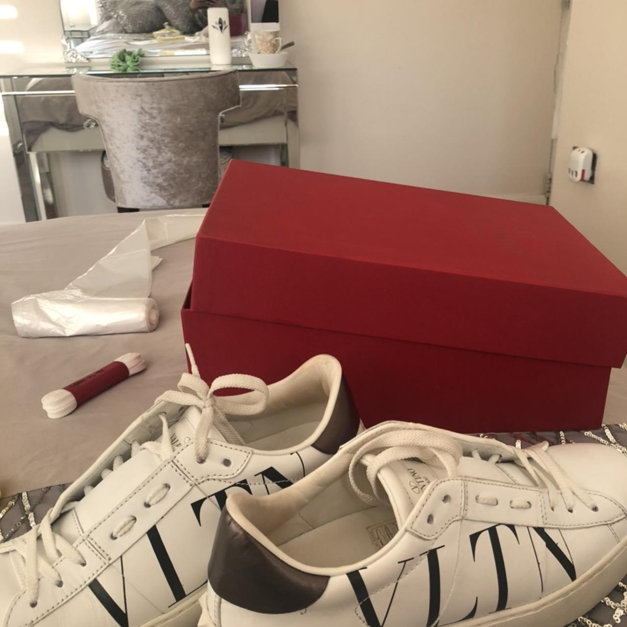 Valentino Garvani Trainers- white. I have worn... - Depop