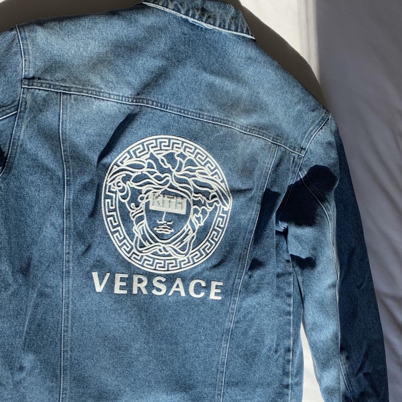 Kith versace jean jacket hotsell