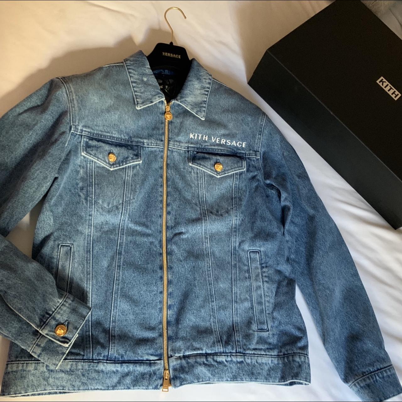 Kith x versace deals denim jacket